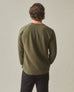 Men's French Rib Crew - Olive